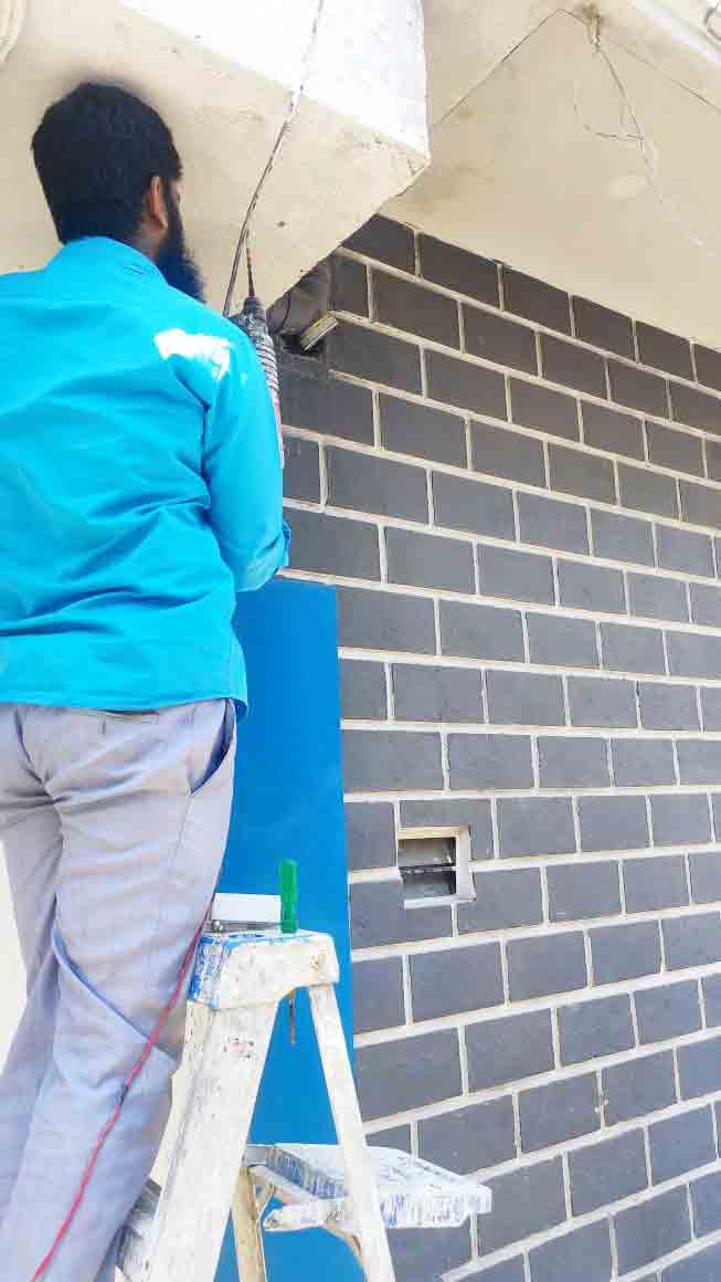 Fixing of Dome Camera